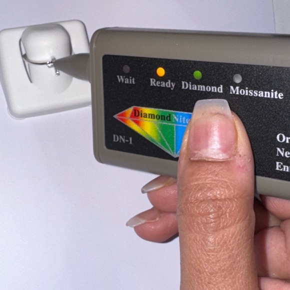 Genuine Natural Diamond Cross Heart Ring, Elegant gift for her Real diamond Ring - Picture 3 of 5